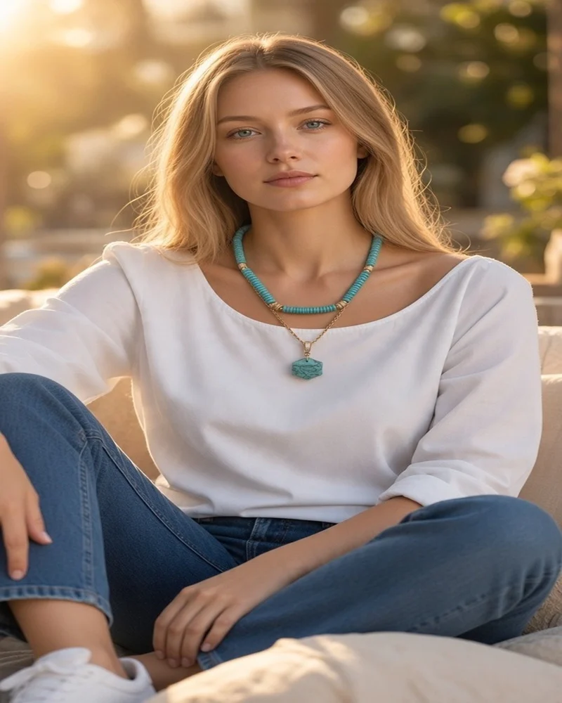 Premium Firuze Set